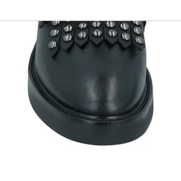 Saint G Kim Keltie Loafer Size 9 Black NWOB Leather Nordstrom's $114 - Picture 8 of 11